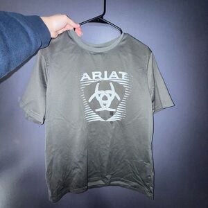Ariat light grey Logo Tee